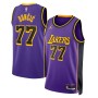 Los Angeles Lakers Unisex Jordan Brand Statement Edition Swingman Jersey - Purple - Luka Dončić Los Angeles Lakers Unisex Jordan Brand Statement Edition Swingman Jersey - Purple - Luka Dončić