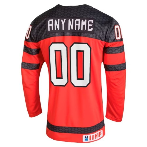 Men's Nike Red Hockey Canada - Custom Replica Jersey Men's Nike Red Hockey Canada - Custom Replica Jersey
