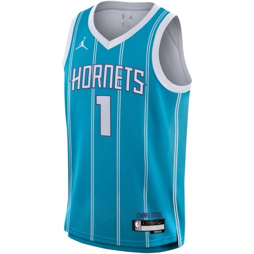 Youth Jordan LaMelo Ball Teal Charlotte Hornets Swingman Jersey - Icon Edition Youth Jordan LaMelo Ball Teal Charlotte Hornets Swingman Jersey - Icon Edition