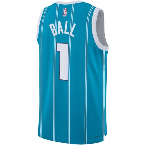 Youth Jordan LaMelo Ball Teal Charlotte Hornets Swingman Jersey - Icon Edition Youth Jordan LaMelo Ball Teal Charlotte Hornets Swingman Jersey - Icon Edition