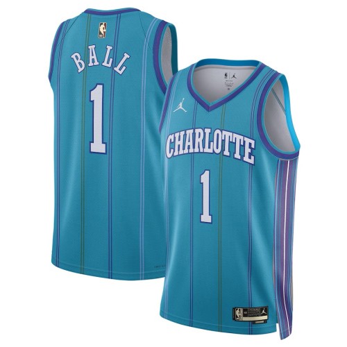 Unisex Jordan Brand LaMelo Ball Teal Charlotte Hornets 2023/24 Swingman Replica Jersey - Classic Edition
