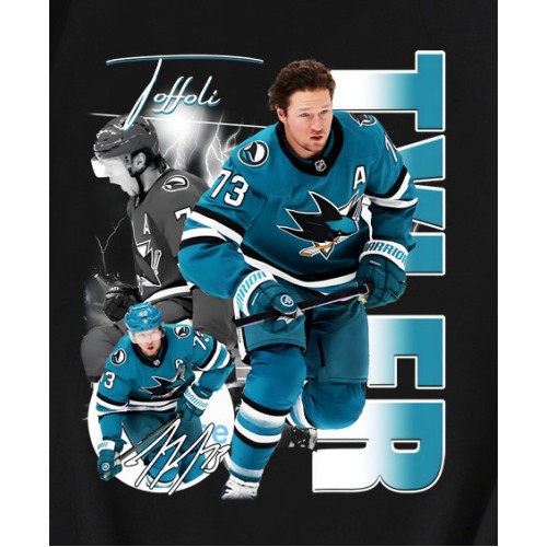 Tyler Toffoli San Jose Sharks Nhl Players T-Shirt Tyler Toffoli San Jose Sharks Nhl Players T-Shirt