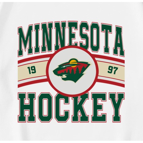 Vintage Minnesota Wild Hockey Logo 1997 T-Shirt Vintage Minnesota Wild Hockey Logo 1997 T-Shirt