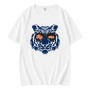Tigers Glasses Baseball Detroit T-Shirt