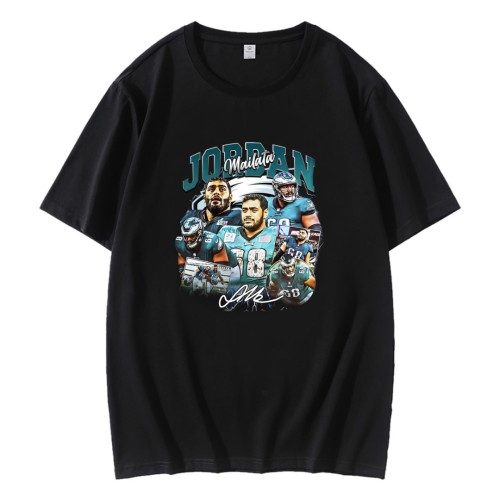 Vintage Jordan Mailata Philadelphia Eagles Football Player Signature T-Shirt Vintage Jordan Mailata Philadelphia Eagles Football Player Signature T-Shirt
