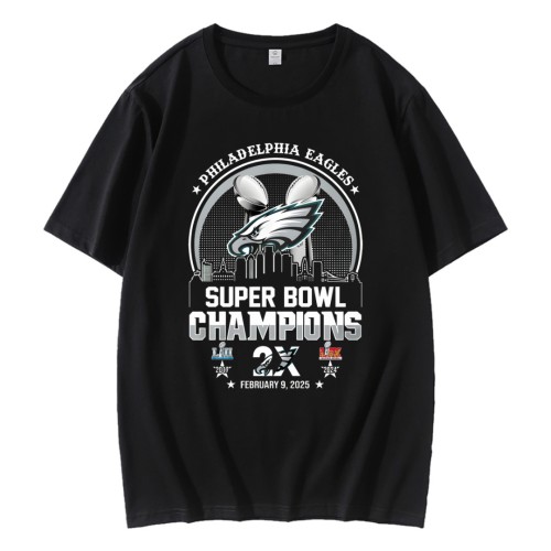 Philadelphia Eagles Superbowl Champions 2X Repeat 2017 2025 T-Shirt Philadelphia Eagles Superbowl Champions 2X Repeat 2017 2025 T-Shirt