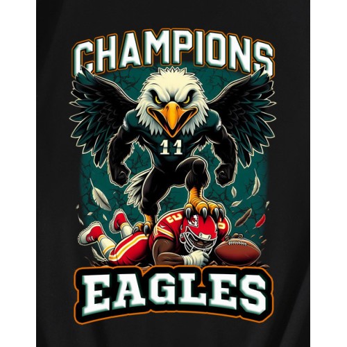 Championship Philadelphia Eagles Super Bowl LIX T-Shirt Championship Philadelphia Eagles Super Bowl LIX T-Shirt