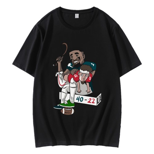 Jalen Hurts Belt To Ass Patrick Mahomes Super Bowl Lix T-Shirt Jalen Hurts Belt To Ass Patrick Mahomes Super Bowl Lix T-Shirt