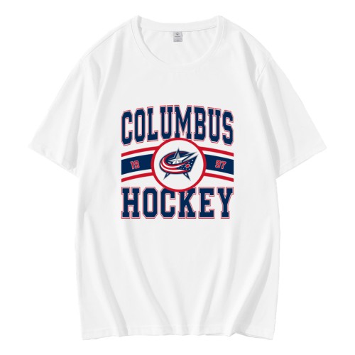 Vintage Columbus Blue Jackets Hockey Logo 1997 T-Shirt Vintage Columbus Blue Jackets Hockey Logo 1997 T-Shirt