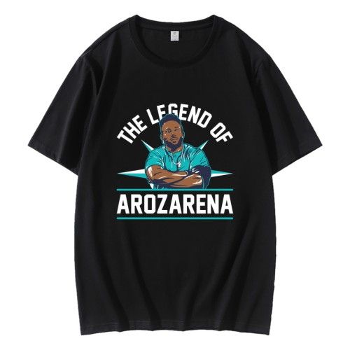 The Legend Of Arozarena Seattle Baseball T-Shirt The Legend Of Arozarena Seattle Baseball T-Shirt