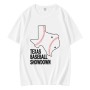 Vintage Texas Baseball Showdown Map T-Shirt Vintage Texas Baseball Showdown Map T-Shirt