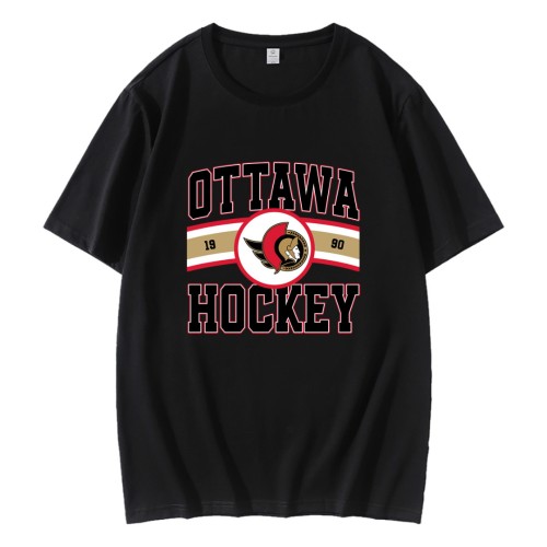 Vintage Ottawa Senators Hockey Logo 1990 T-Shirt Vintage Ottawa Senators Hockey Logo 1990 T-Shirt