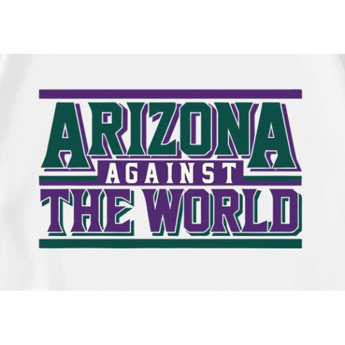 Vintage Arizona Against The World T-Shirt Vintage Arizona Against The World T-Shirt