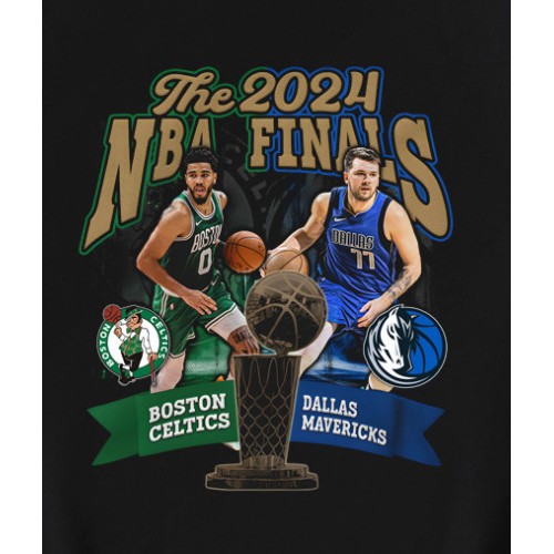 The 2024 NBA Finals Celtics vs Mavericks T-Shirt The 2024 NBA Finals Celtics vs Mavericks T-Shirt