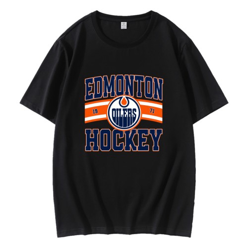 Vintage Edmonton Oilers Hockey Logo 1971 T-Shirt Vintage Edmonton Oilers Hockey Logo 1971 T-Shirt