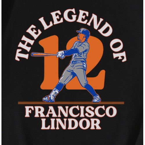 The Legend Of Francisco Lindor Mr Smile Number 12 T-Shirt The Legend Of Francisco Lindor Mr Smile Number 12 T-Shirt