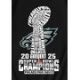 2025 LIX Super Bowl Champions Philadelphia Eagles NFL Trophy T-Shirt 2025 LIX Super Bowl Champions Philadelphia Eagles NFL Trophy T-Shirt