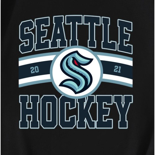 Vintage Seattle Kraken Hockey Logo 2021 T-Shirt Vintage Seattle Kraken Hockey Logo 2021 T-Shirt