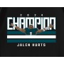 2024 Champion Jalen Hurts Philadelphia Eagles T-Shirt 2024 Champion Jalen Hurts Philadelphia Eagles T-Shirt
