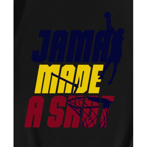 LeBron James Los Angeles Lakers Jama Made A Shot T-Shirt LeBron James Los Angeles Lakers Jama Made A Shot T-Shirt