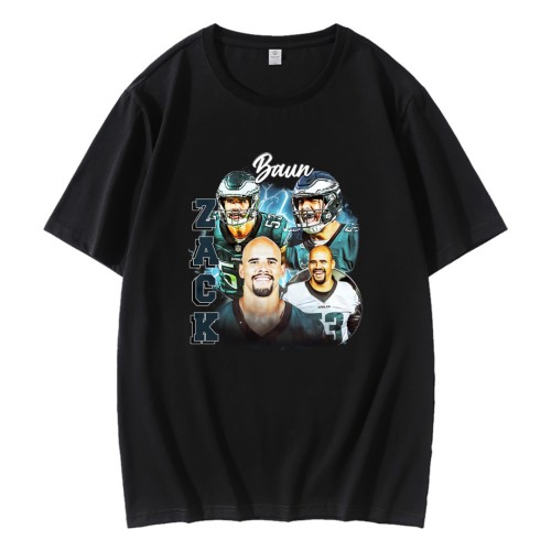 Vintage 90S Zack Baun Retro Philadelphia Eagles Football T-Shirt Vintage 90S Zack Baun Retro Philadelphia Eagles Football T-Shirt
