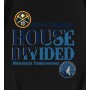 NBA Playoffs Nuggets vs Timberwolves House Divided T-Shirt NBA Playoffs Nuggets vs Timberwolves House Divided T-Shirt