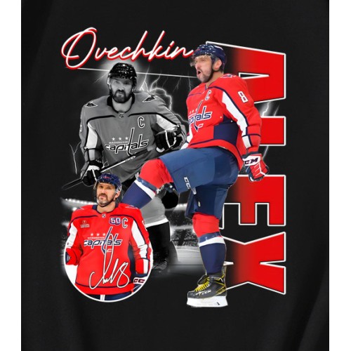 Alex Ovechkin Washington Capitals Nhl Players T-Shirt Alex Ovechkin Washington Capitals Nhl Players T-Shirt