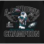 A.J. Brown Black Philadelphia Eagles Super Bowl LIX Champions T-Shirt A.J. Brown Black Philadelphia Eagles Super Bowl LIX Champions T-Shirt