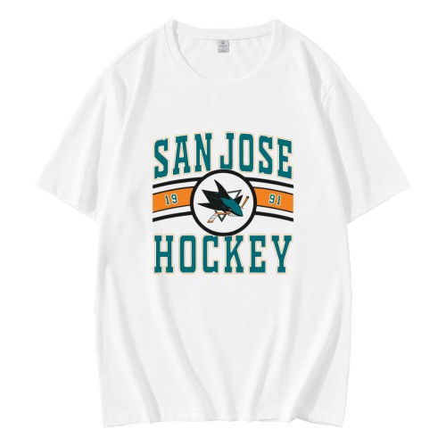 Vintage San Jose Sharks Hockey Logo 1991 T-Shirt Vintage San Jose Sharks Hockey Logo 1991 T-Shirt