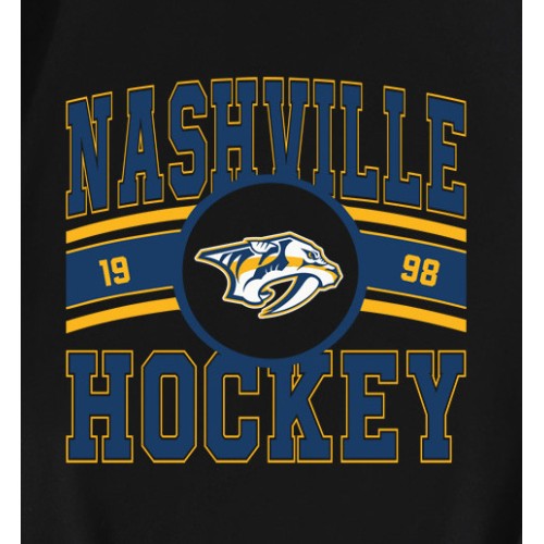 Vintage Nashville Predators Hockey Logo 1998 T-Shirt Vintage Nashville Predators Hockey Logo 1998 T-Shirt