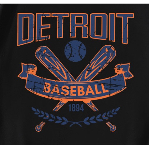 Vintage Detroit Baseball 1894 MLB T-Shirt Vintage Detroit Baseball 1894 MLB T-Shirt