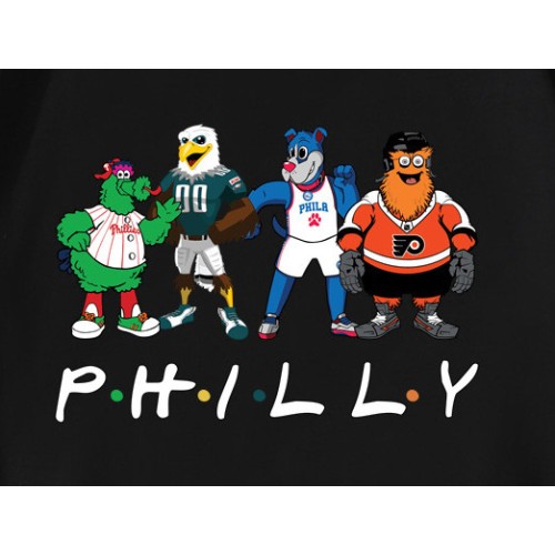 Vintage Philly Sports Mascots T-Shirt Vintage Philly Sports Mascots T-Shirt