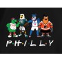 Vintage Philly Sports Mascots T-Shirt Vintage Philly Sports Mascots T-Shirt