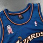 Washington Wizards Michael Jordan #23 Vintage Nike Blue Jersey 911 Patch Washington Wizards Michael Jordan #23 Vintage Nike Blue Jersey 911 Patch