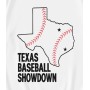 Vintage Texas Baseball Showdown Map T-Shirt Vintage Texas Baseball Showdown Map T-Shirt