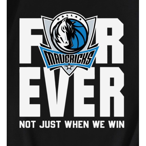 Mavericks Forever Fan Not Just When We Win T-Shirt Mavericks Forever Fan Not Just When We Win T-Shirt