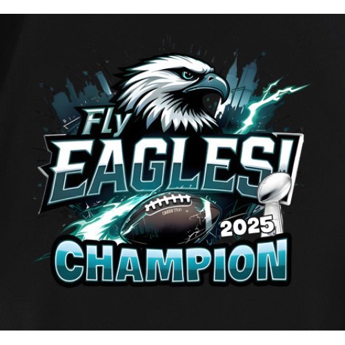 Fly Eagles 2025 Champion Philadelphia Eagles T-Shirt Fly Eagles 2025 Champion Philadelphia Eagles T-Shirt