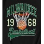 Retro Milwaukee Basketball 1968 NBA T-Shirt Retro Milwaukee Basketball 1968 NBA T-Shirt