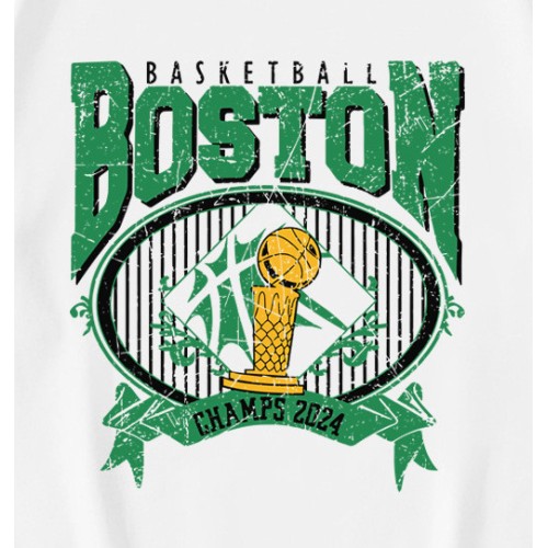 Retro Basketball Boston Champs 2024 T-Shirt Retro Basketball Boston Champs 2024 T-Shirt