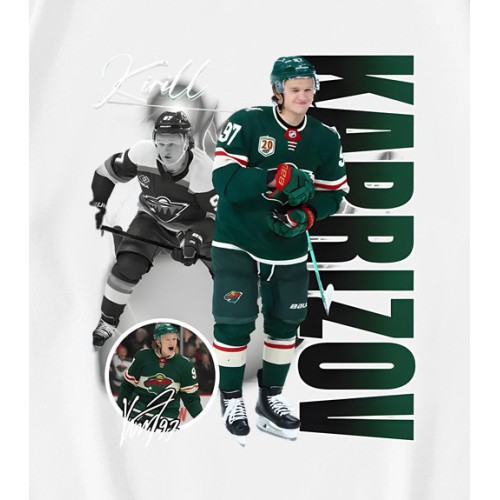 Kaprizov Kirill Minnesota Wild Nhl Players T-Shirt Kaprizov Kirill Minnesota Wild Nhl Players T-Shirt