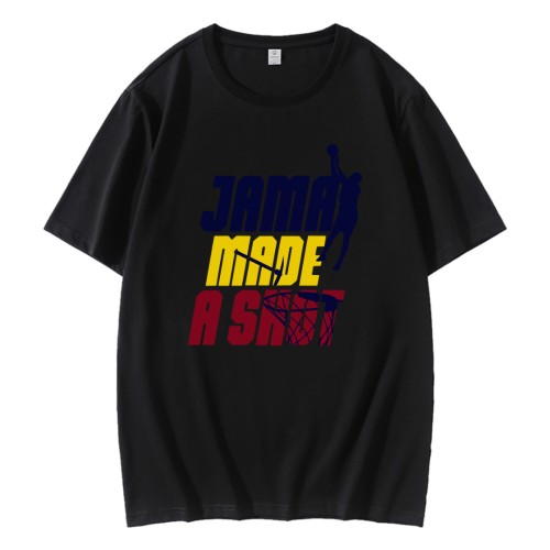 LeBron James Los Angeles Lakers Jama Made A Shot T-Shirt LeBron James Los Angeles Lakers Jama Made A Shot T-Shirt