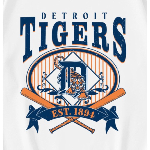 Vintage Detroit Tigers Est 1894 Logo T-Shirt Vintage Detroit Tigers Est 1894 Logo T-Shirt