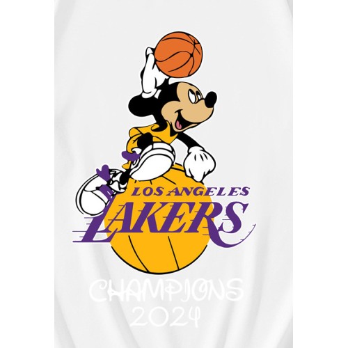 Mickey Mouse Los Angeles Lakers Champions 2024 T-Shirt Mickey Mouse Los Angeles Lakers Champions 2024 T-Shirt