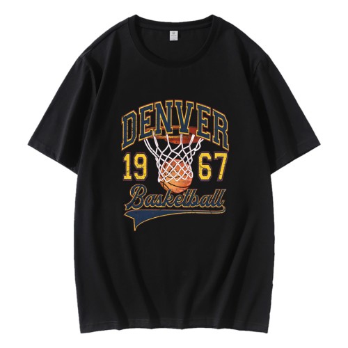 Vintage Denver Basketball 1967 T-Shirt Vintage Denver Basketball 1967 T-Shirt