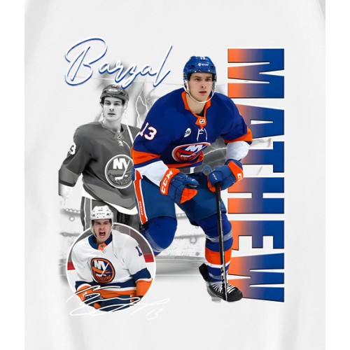 Mathew Barzal New York Islanders Nhl Players T-Shirt Mathew Barzal New York Islanders Nhl Players T-Shirt