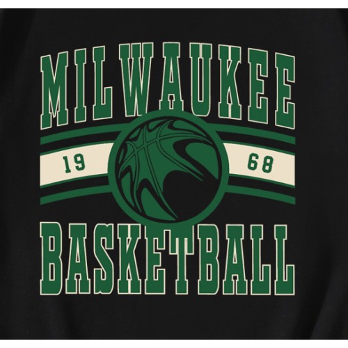 Vintage Milwaukee Basketball 1968 T-Shirt Vintage Milwaukee Basketball 1968 T-Shirt