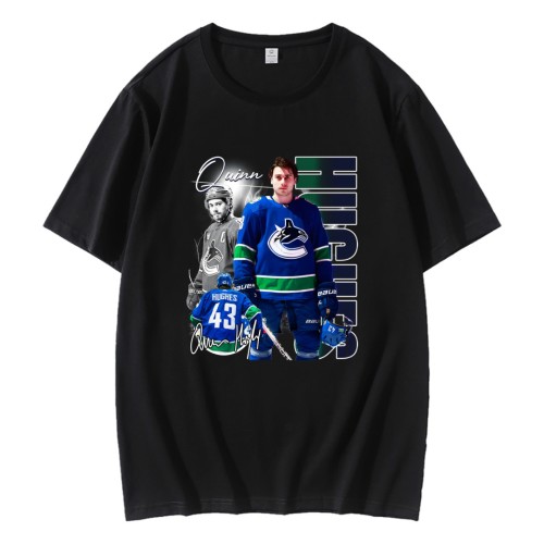 Quinn Hughes Vancouver Canucks Nhl Players T-Shirt Quinn Hughes Vancouver Canucks Nhl Players T-Shirt