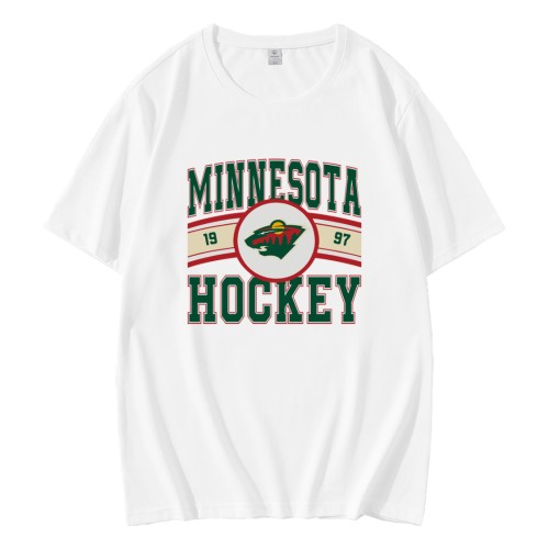 Vintage Minnesota Wild Hockey Logo 1997 T-Shirt Vintage Minnesota Wild Hockey Logo 1997 T-Shirt