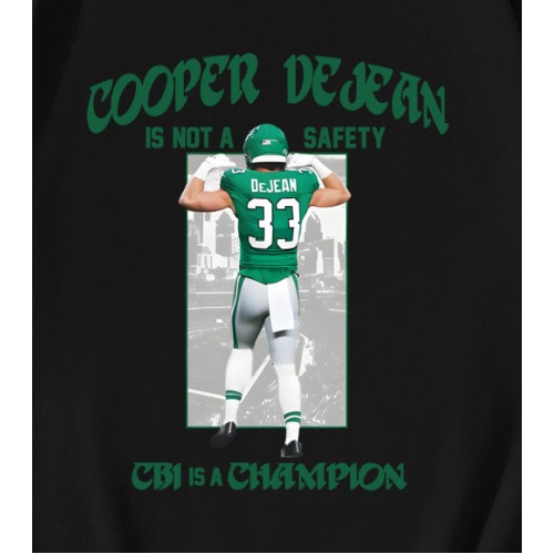 Cooper DeJean CB1 Is A Champion Super Bowl LIX T-Shirt Cooper DeJean CB1 Is A Champion Super Bowl LIX T-Shirt