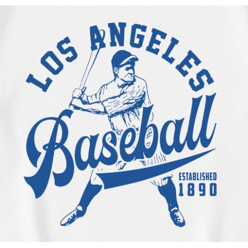 Vintage Los Angeles Baseball 1890 T-Shirt Vintage Los Angeles Baseball 1890 T-Shirt